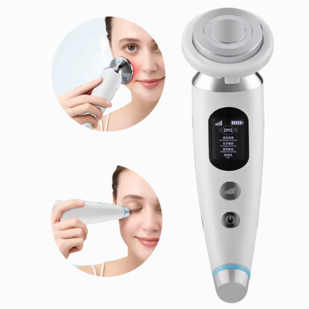 Massageador Facial Rejuvenescedor 2 em 1